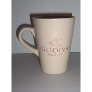 Godiva Chocolate Coffee Cup Mug Belgium 1926 Cream Hot Cocoa -071606